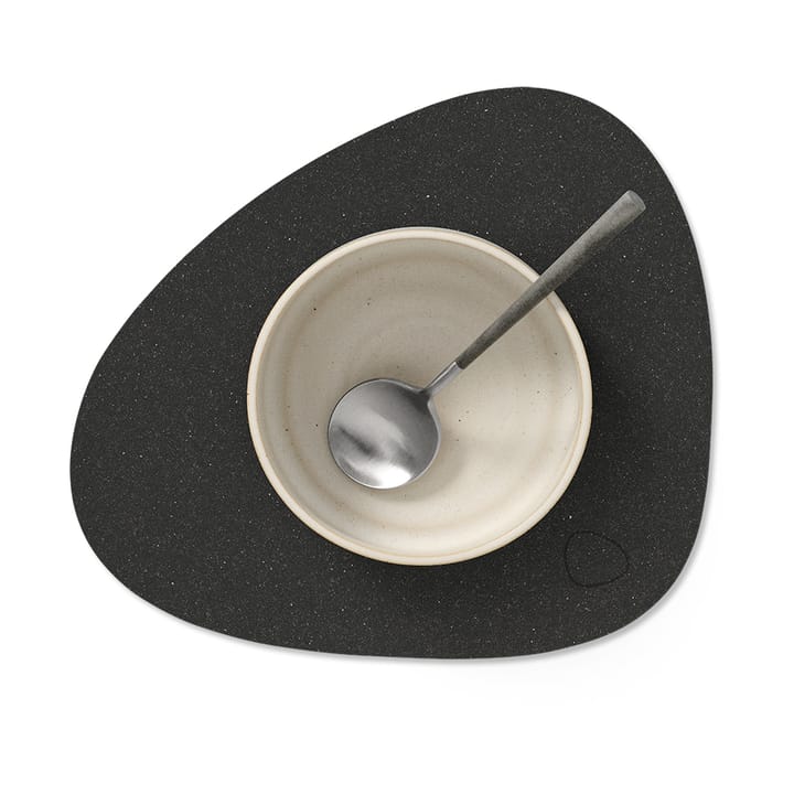 Individual de mesa Core curvo S, Flecked antracite LIND DNA