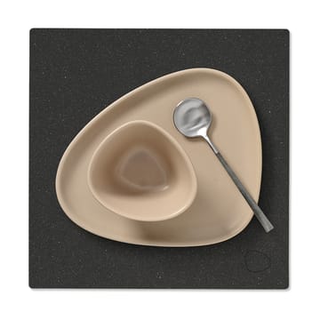 Individual de mesa Core quadrado S - Flecked antracite - LIND DNA