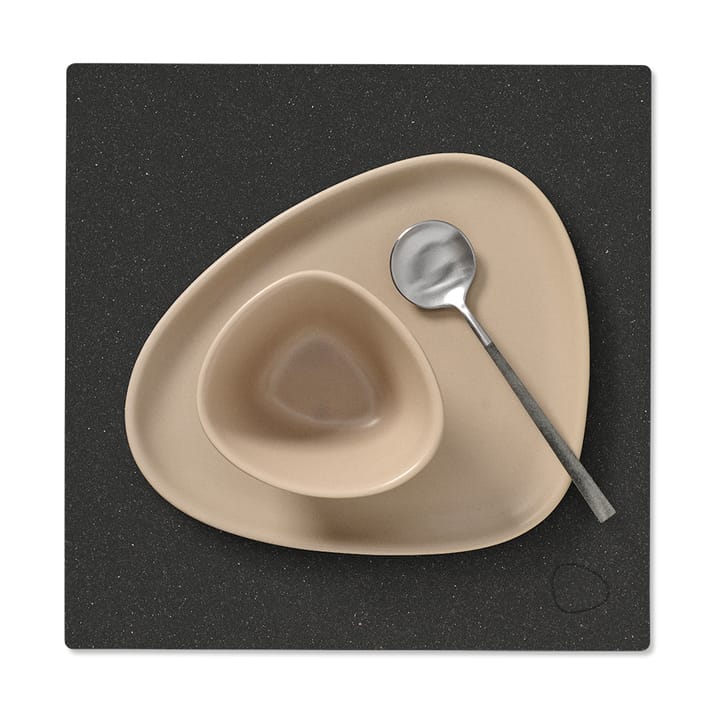 Individual de mesa Core quadrado S, Flecked antracite LIND DNA