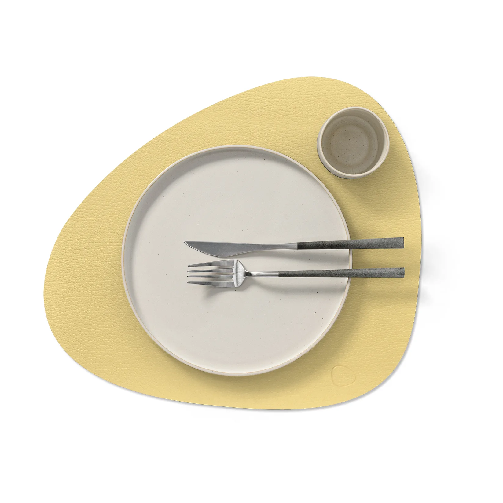 Individual de mesa Hippo curvo, dourado LIND DNA