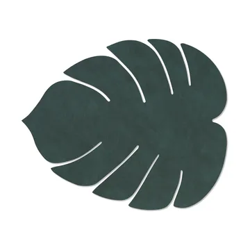 Individual de mesa Monstera Leaf Nupo L - Dark green - LIND DNA