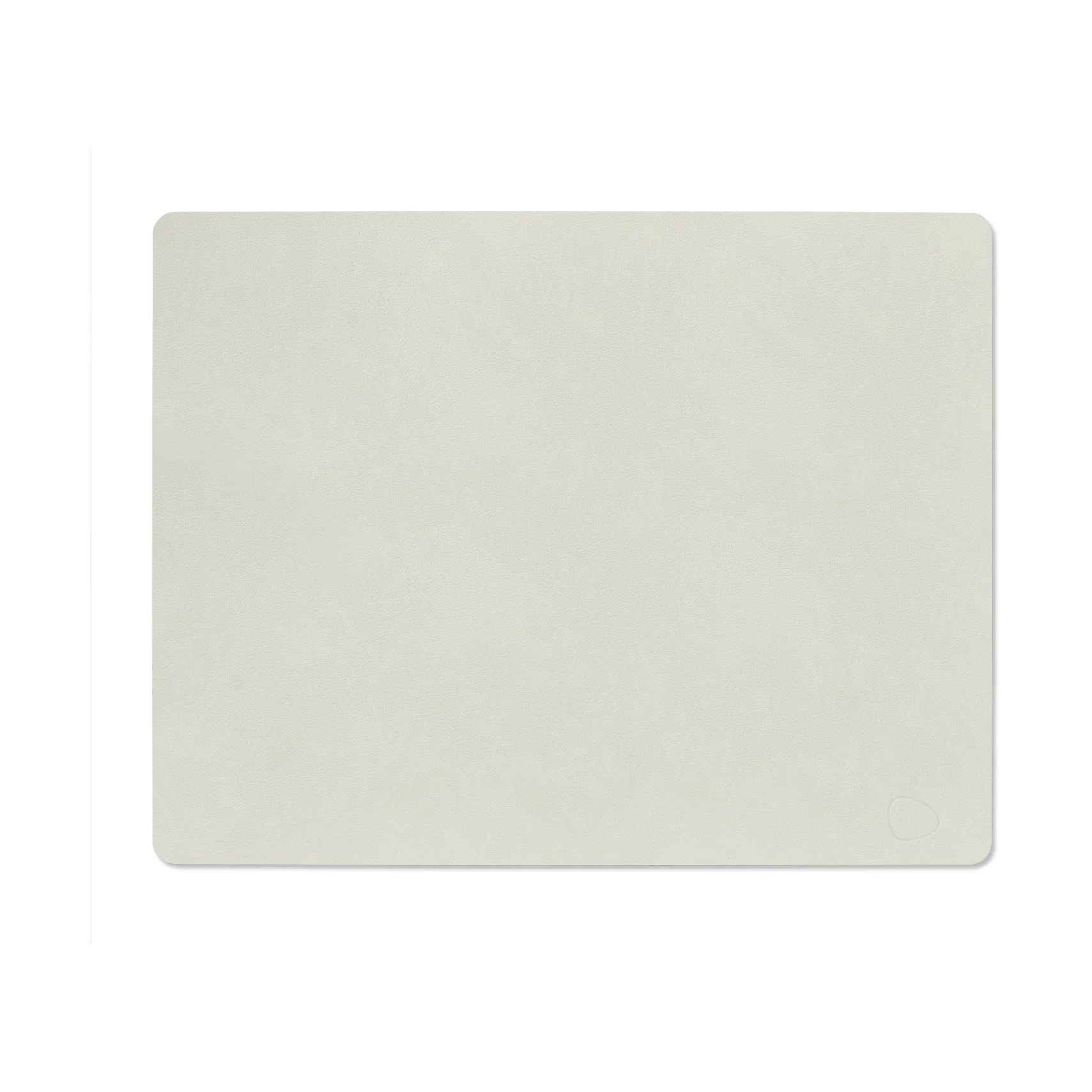 Individual de mesa reversível Nupo square L 1 un., Linen-Flint grey LIND DNA