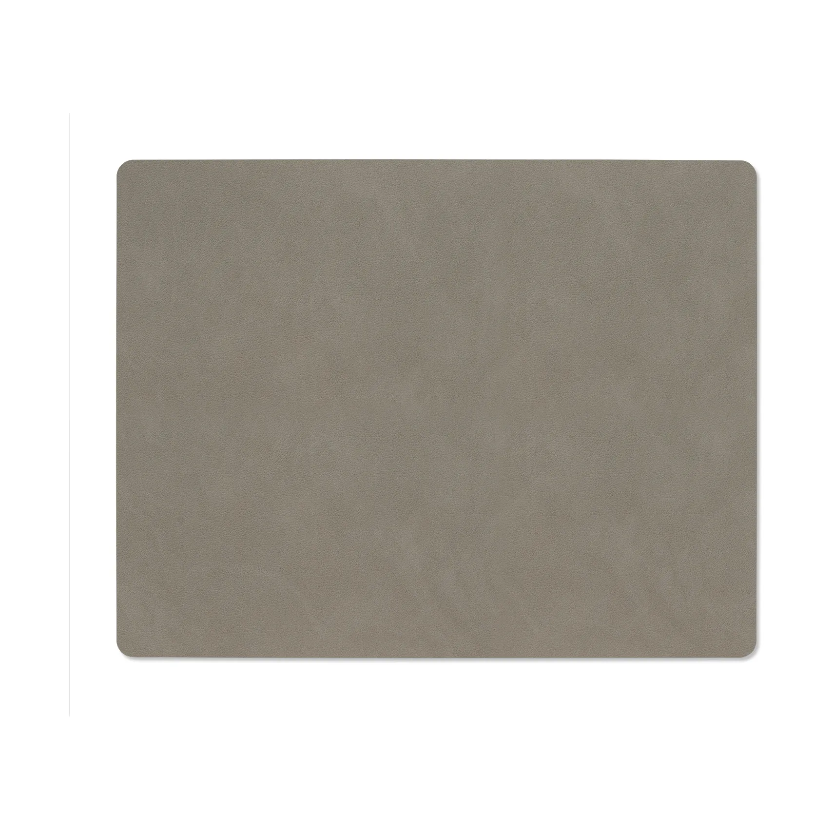 Individual de mesa reversível Nupo square L 1 un., Linen-Flint grey LIND DNA