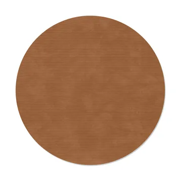 Jogo americano de veludo cotelê - Natureza, círculo, L - LIND DNA