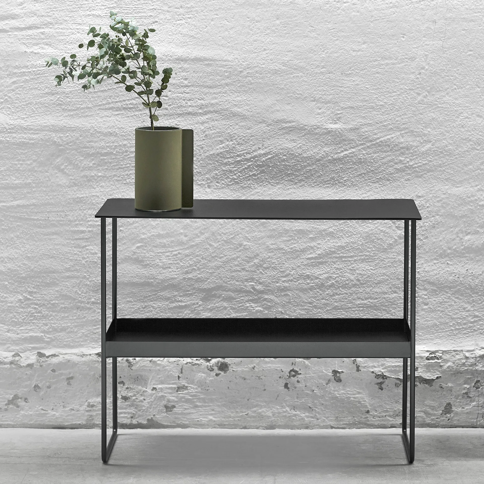Mesa console Bull 2 níveis, Preto LIND DNA
