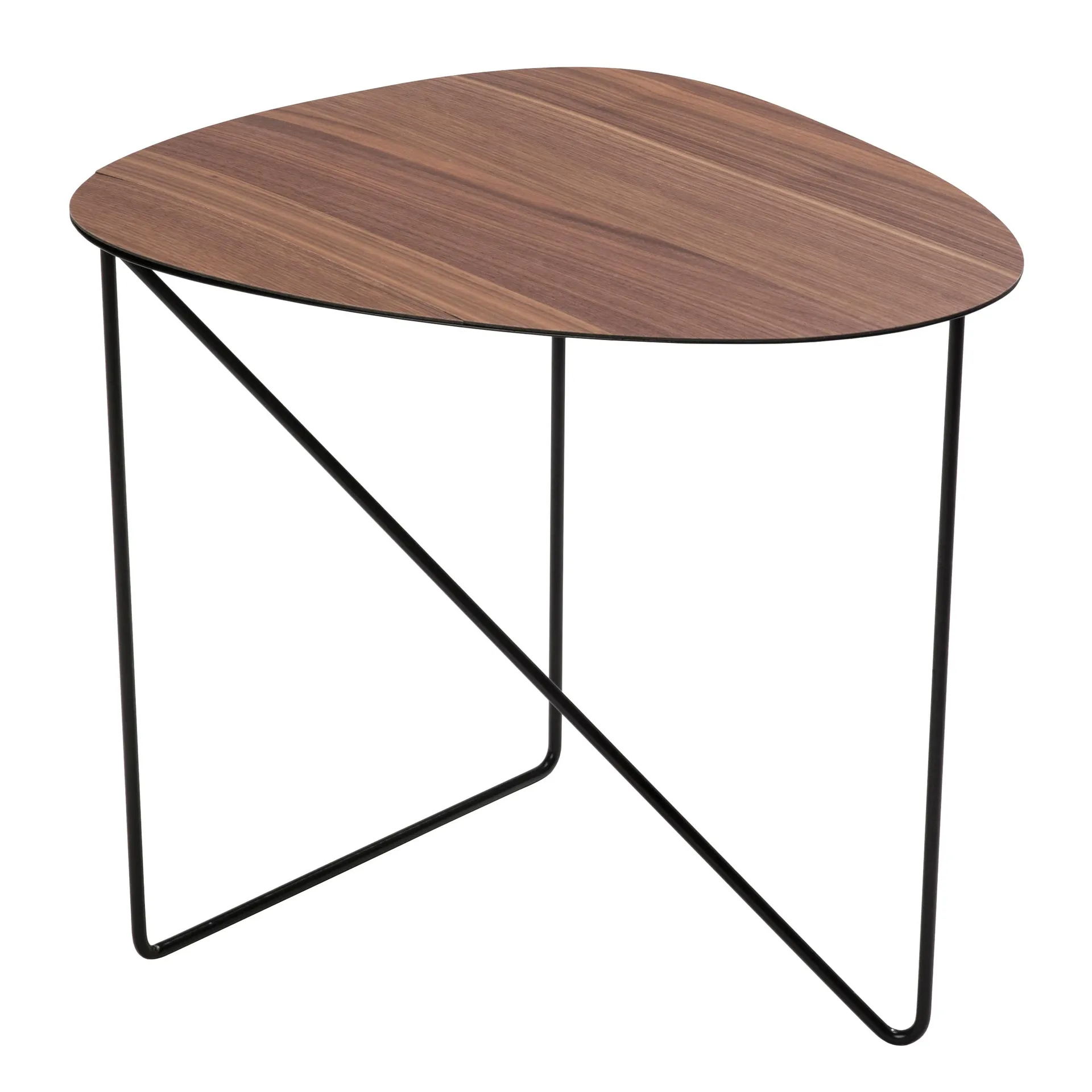 Mesa de apoio Curve L, Nogueira  LIND DNA