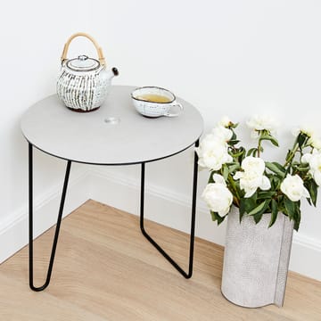 Mesa de cabeceira Turntable L - Antracite-cinzento suave - LIND DNA