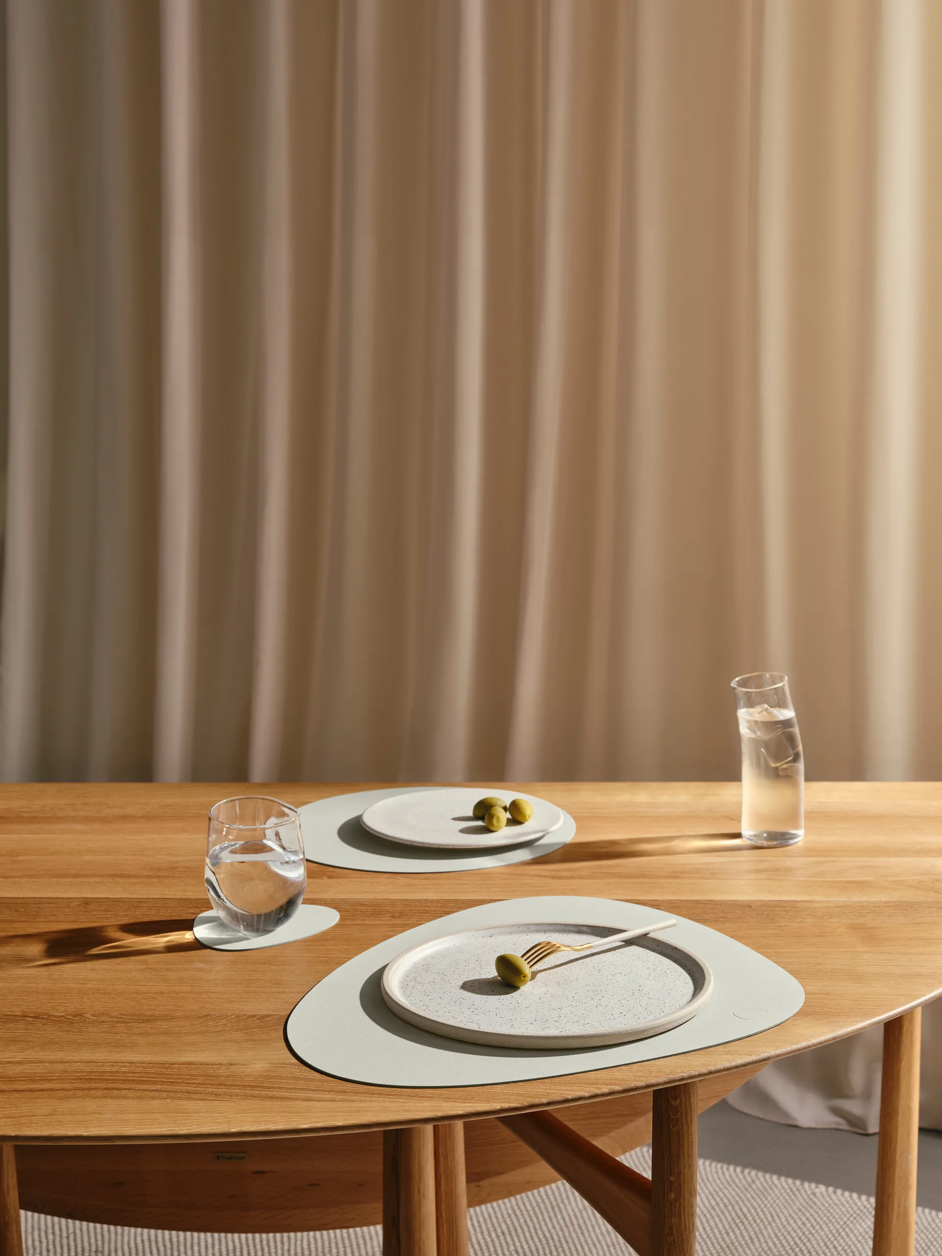 Nupo individual de mesa curva L, Linen LIND DNA