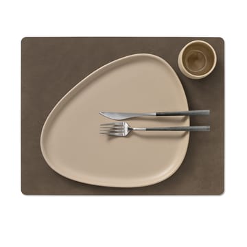 Nupo individual de mesa quadrado L - Caviar - LIND DNA