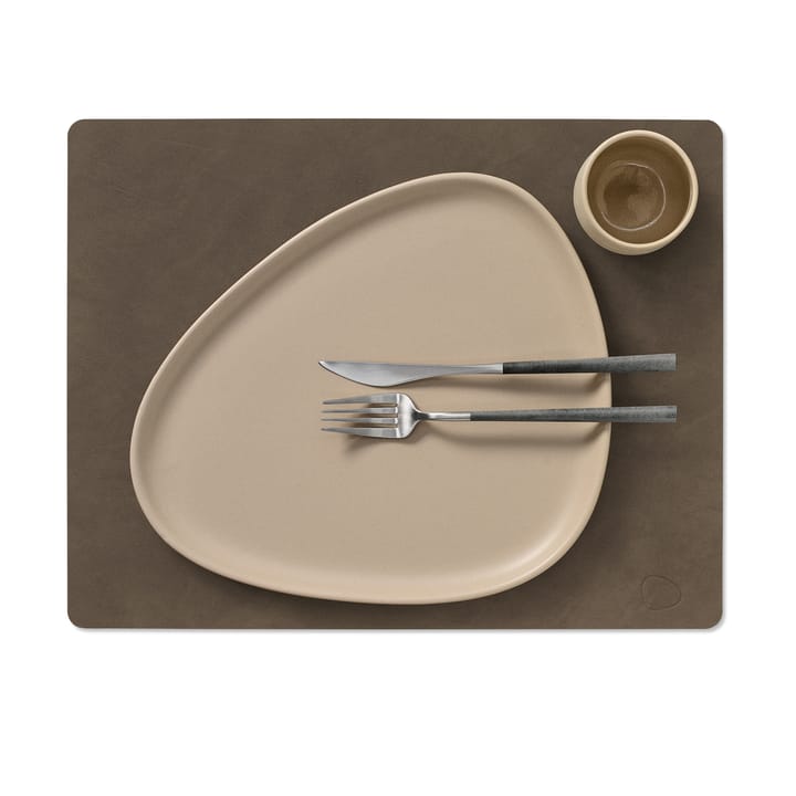 Nupo individual de mesa quadrado L, Caviar LIND DNA