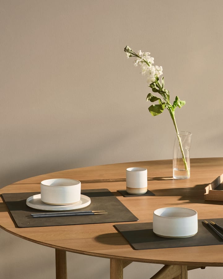 Nupo individual de mesa quadrado L, Caviar LIND DNA