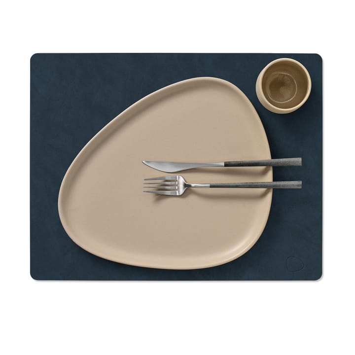 Nupo individual de mesa quadrado L, Midnight blue LIND DNA