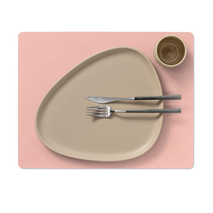 Nupo individual de mesa quadrado L, rosa LIND DNA