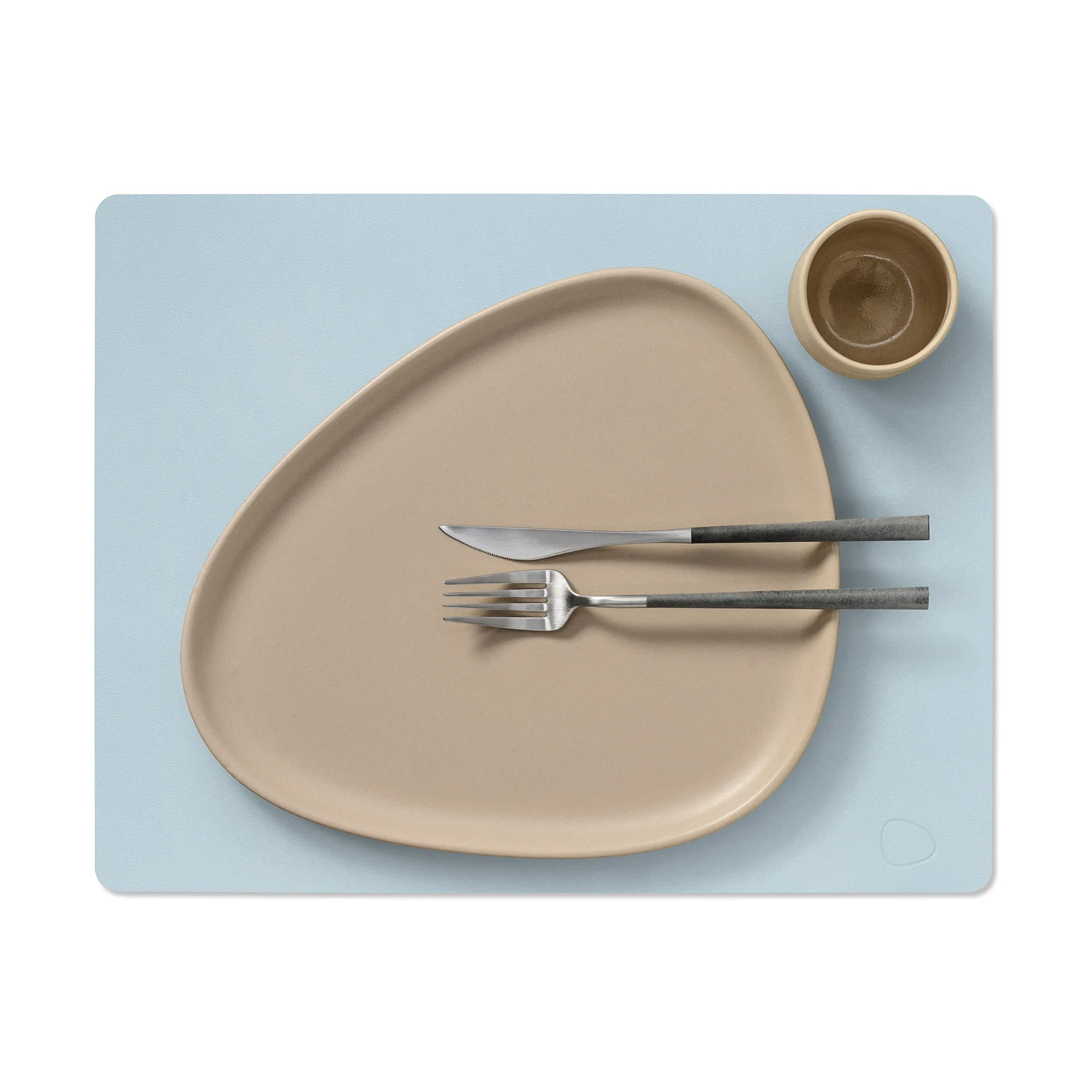 Nupo individual de mesa quadrado L, Soft sky LIND DNA