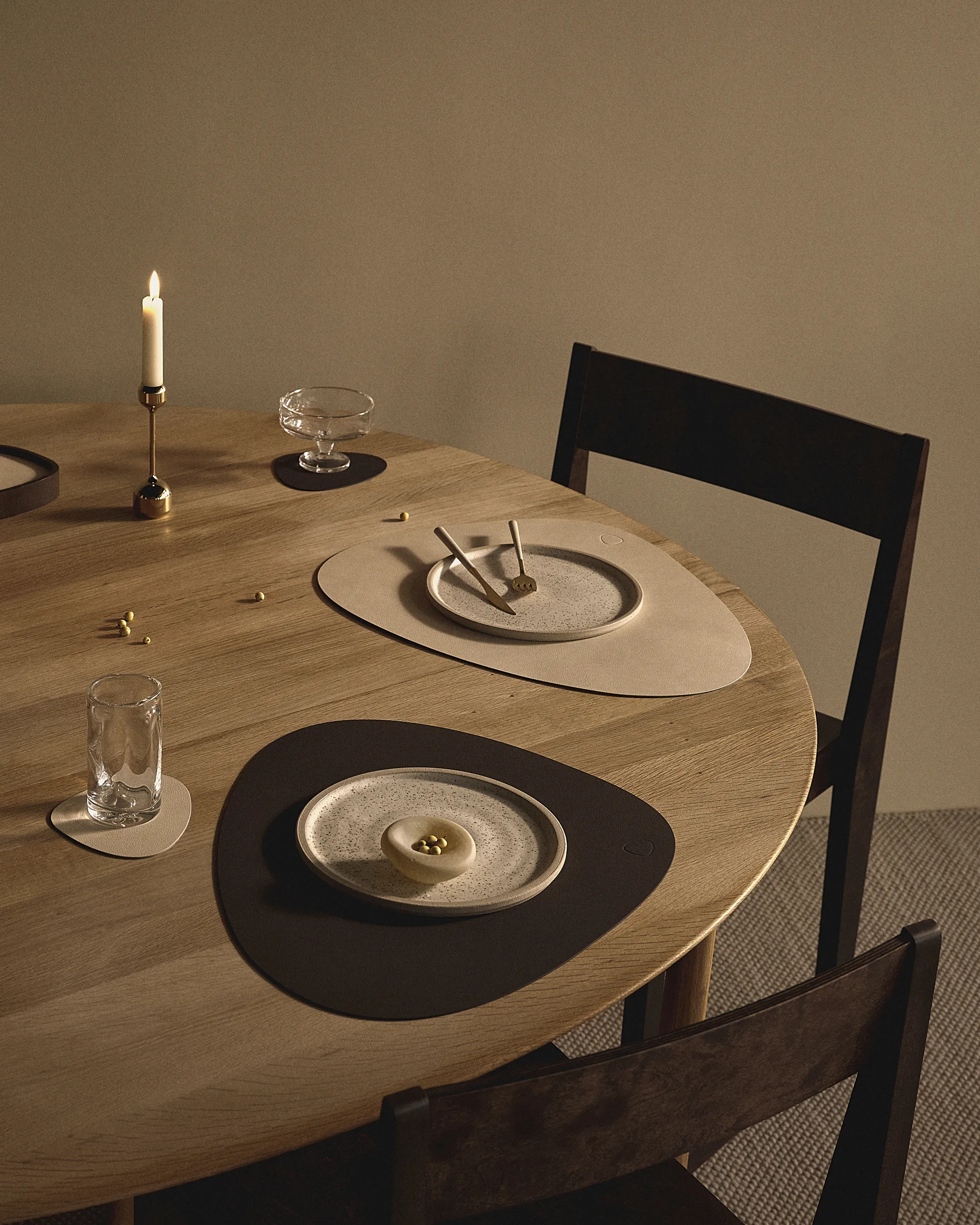 Nupo porta-copos curva, Hazel LIND DNA