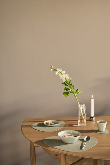 Nupo porta-copos curva - Verde azeitona - LIND DNA
