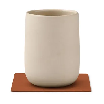 Nupo porta-copos quadrado - Ferrugem - LIND DNA