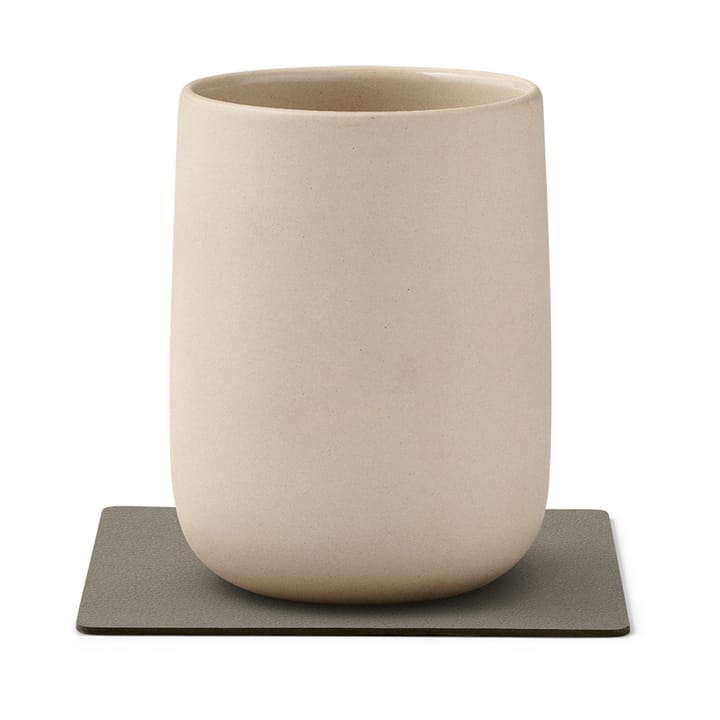 Nupo porta-copos quadrado, Flint grey LIND DNA