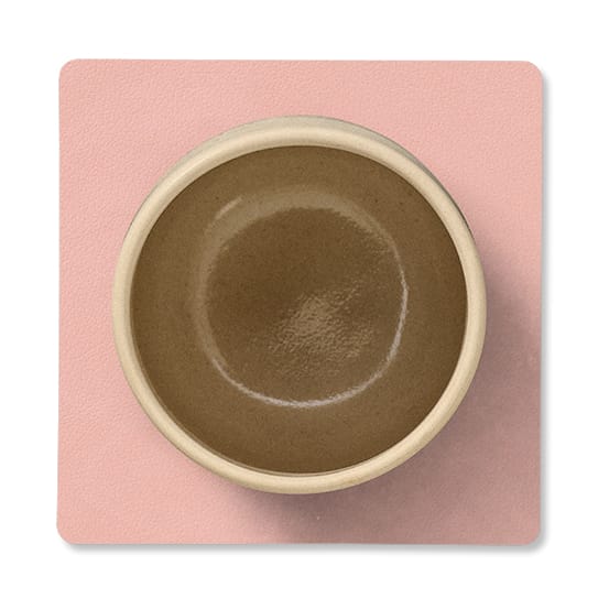 Nupo porta-copos quadrado, rosa LIND DNA