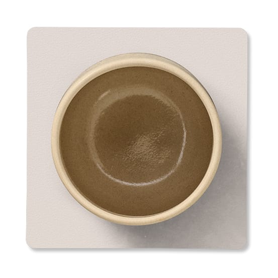 Nupo porta-copos quadrado, Soft nude LIND DNA