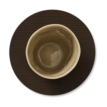 Porta-copos de veludo cotelê - Hazel, círculo - LIND DNA