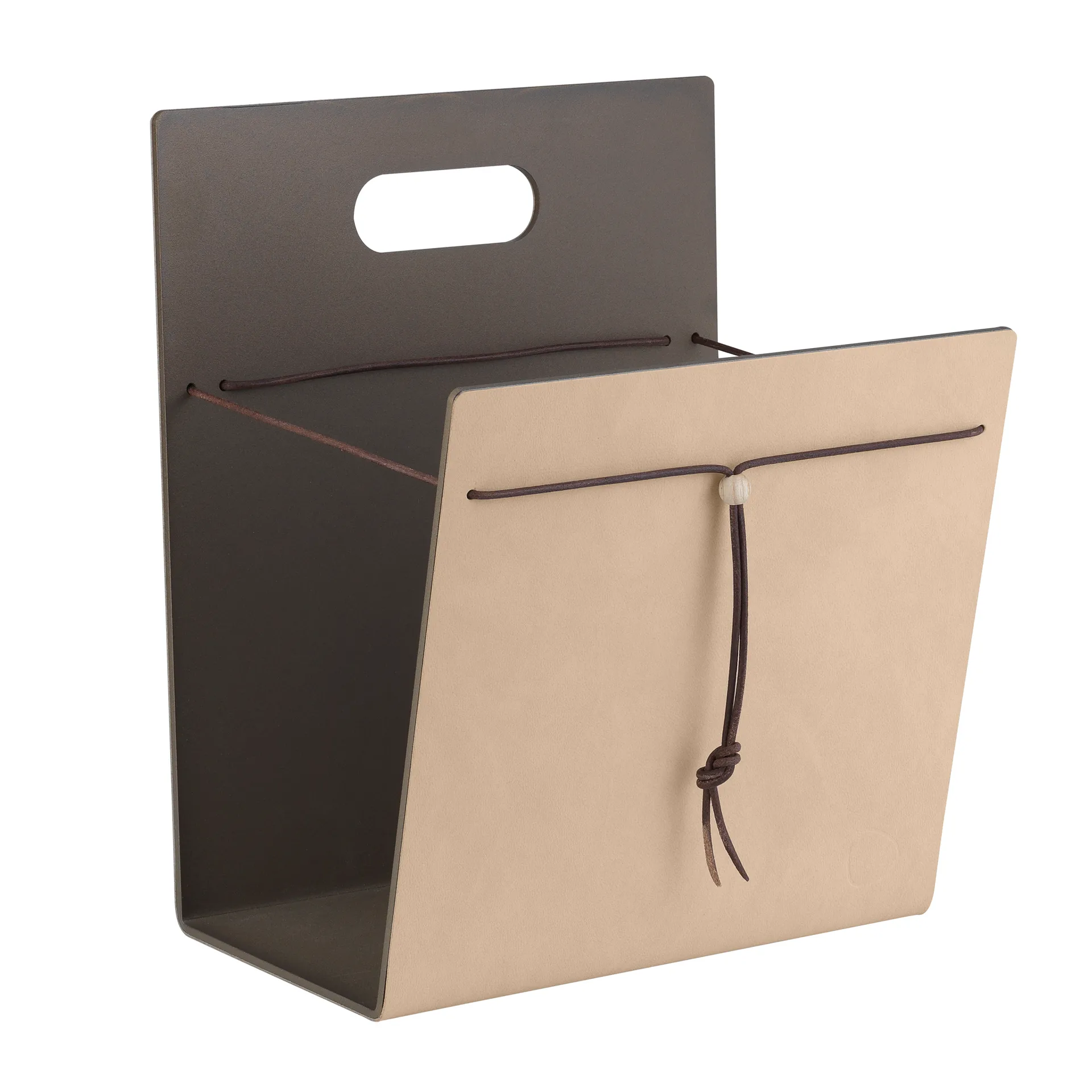 Porta revistas Nupo M, areia-bronze LIND DNA