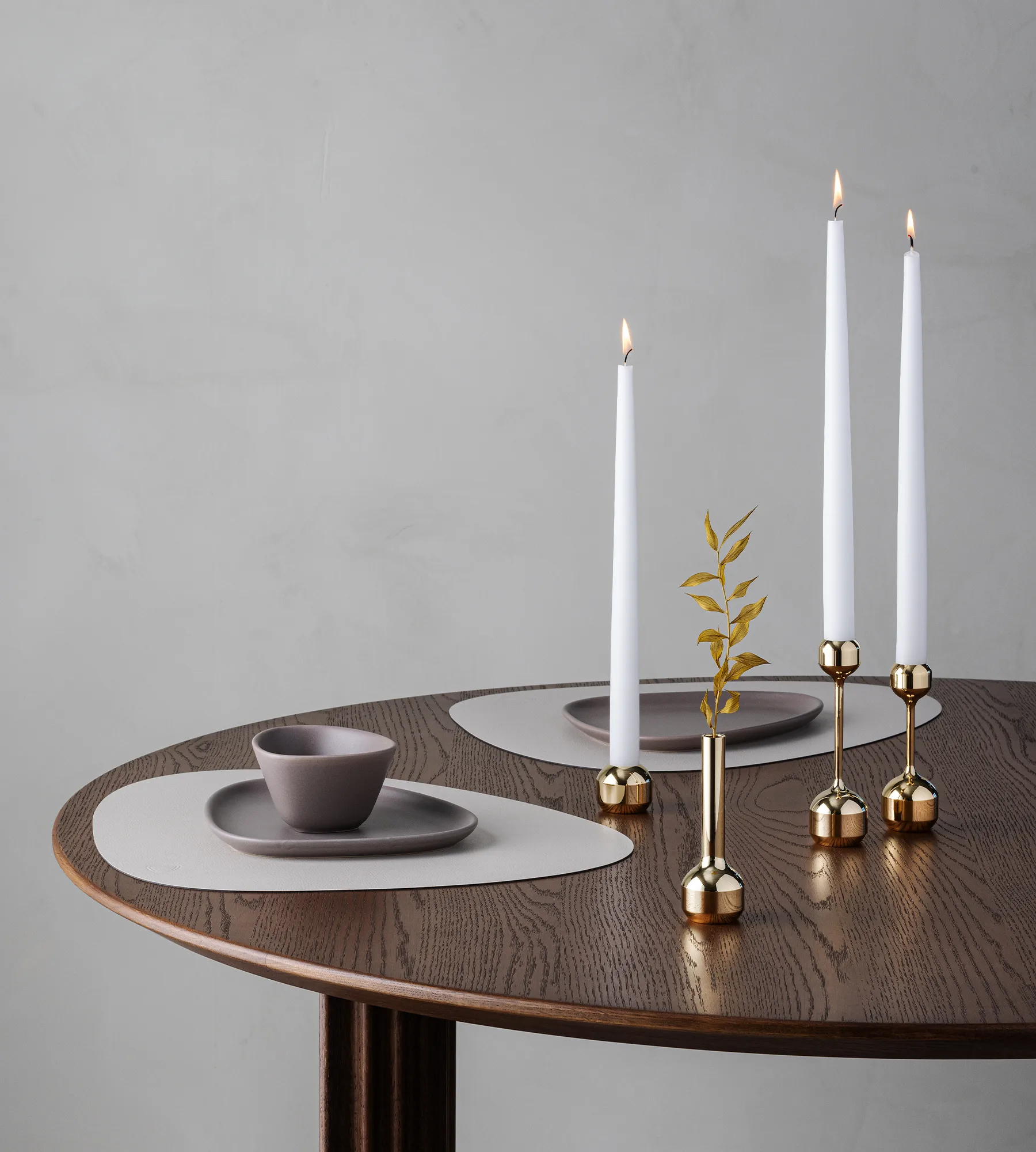 Silhouette 120 vaso, Banhado a ouro LIND DNA