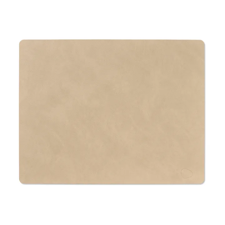 Square Nupo individual de mesa 35x45 cm - Sand, 45x35 cm - LIND DNA