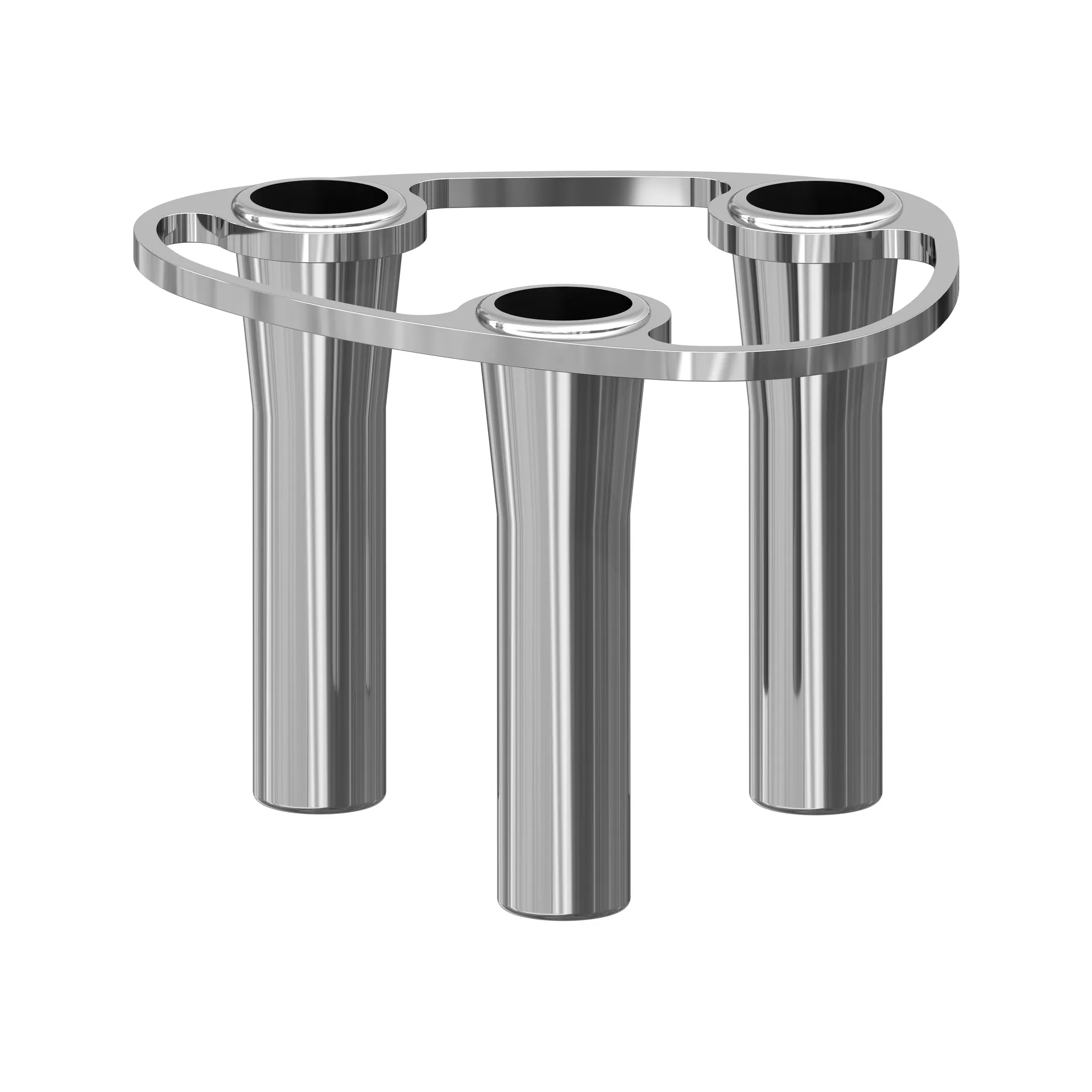 Suporte de velas combinável Lind Curve cromado, Triple LIND DNA