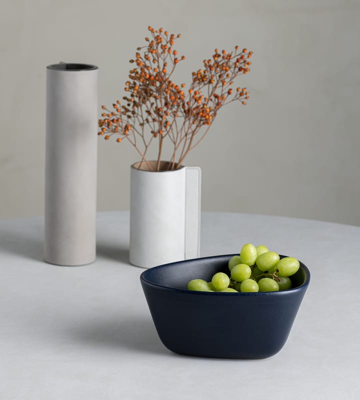 Tigela Curve Stoneware M 20x22 cm, azul marinho LIND DNA