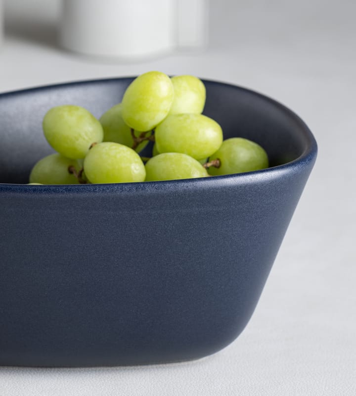 Tigela Curve Stoneware M 20x22 cm, azul marinho LIND DNA