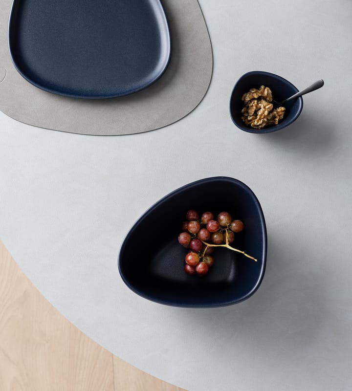 Tigela Curve Stoneware M 20x22 cm, azul marinho LIND DNA