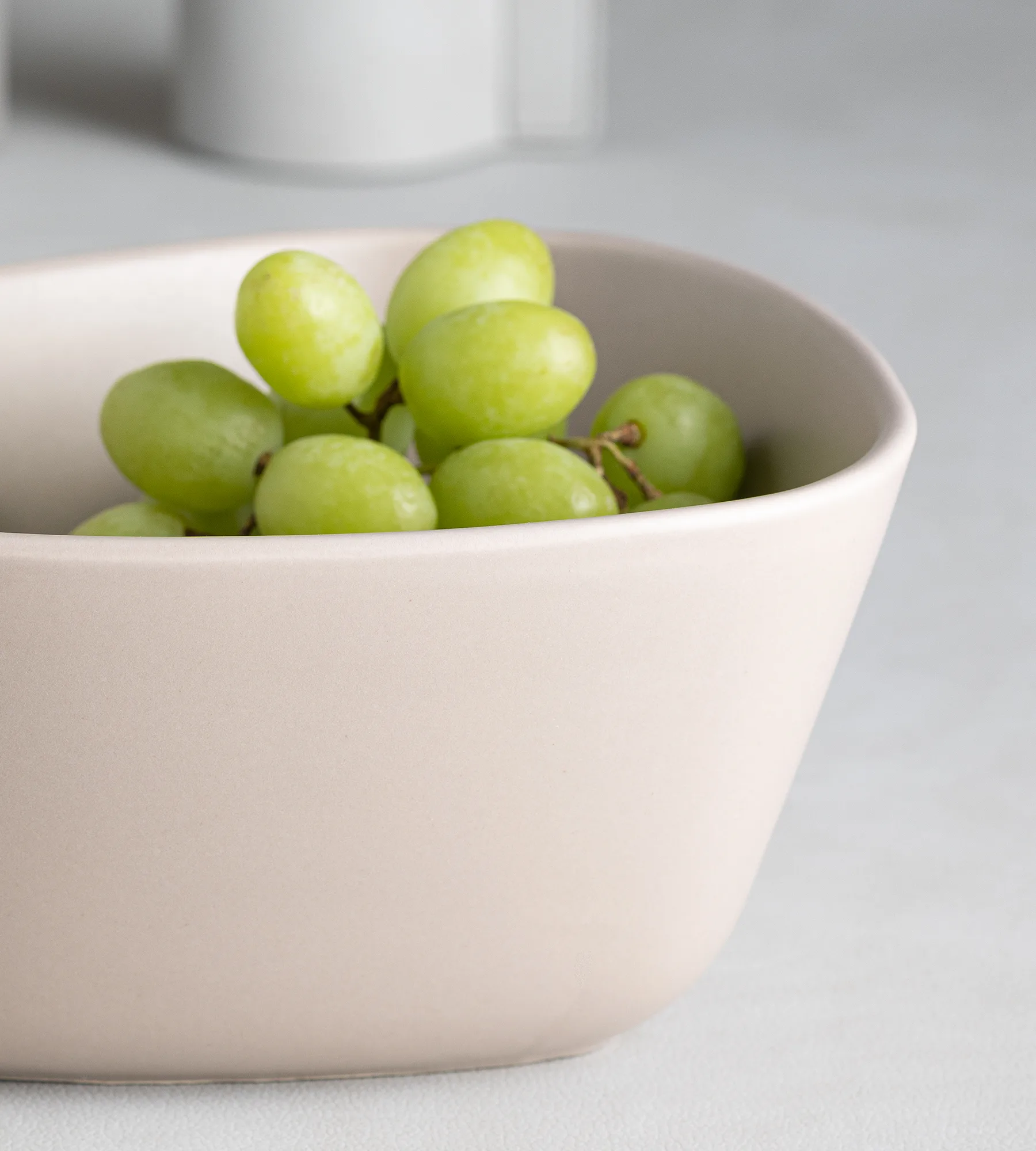Tigela Curve Stoneware M 20x22 cm, Sand LIND DNA