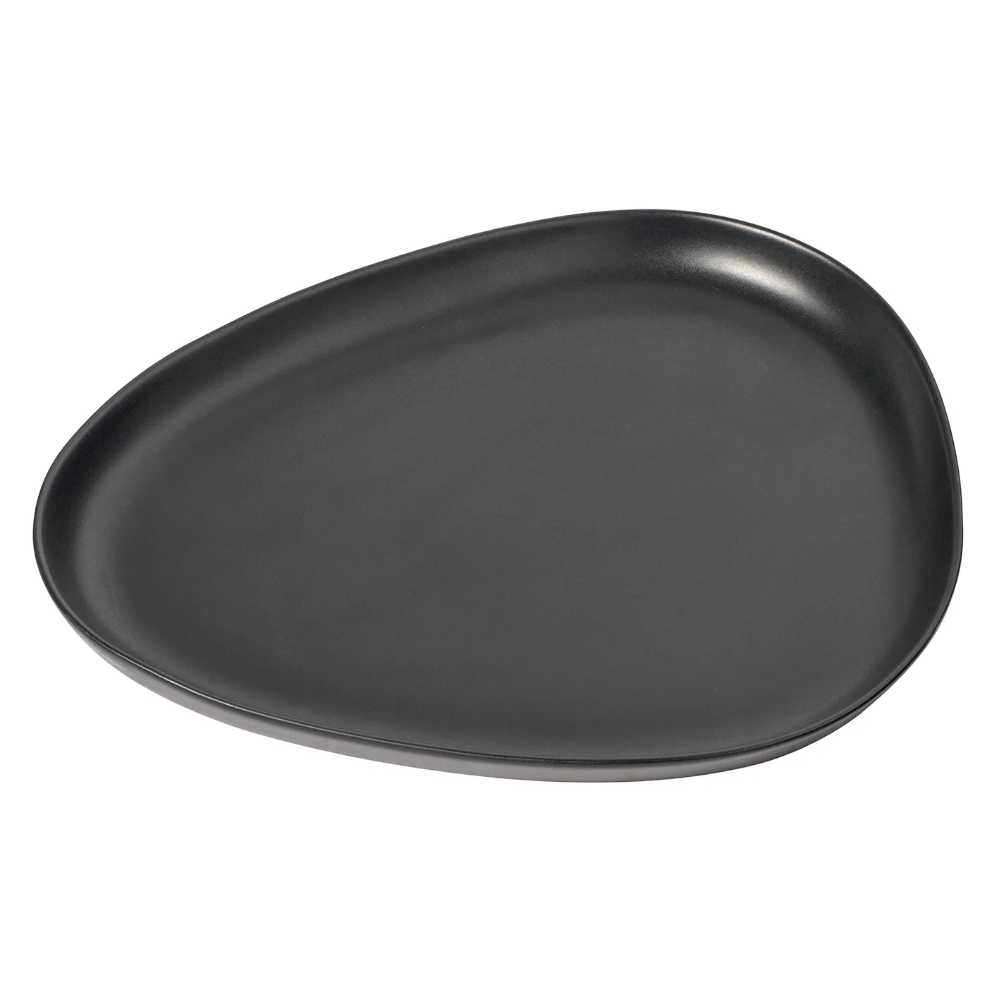 Travessa Curve Stoneware 30x35 cm, preto LIND DNA