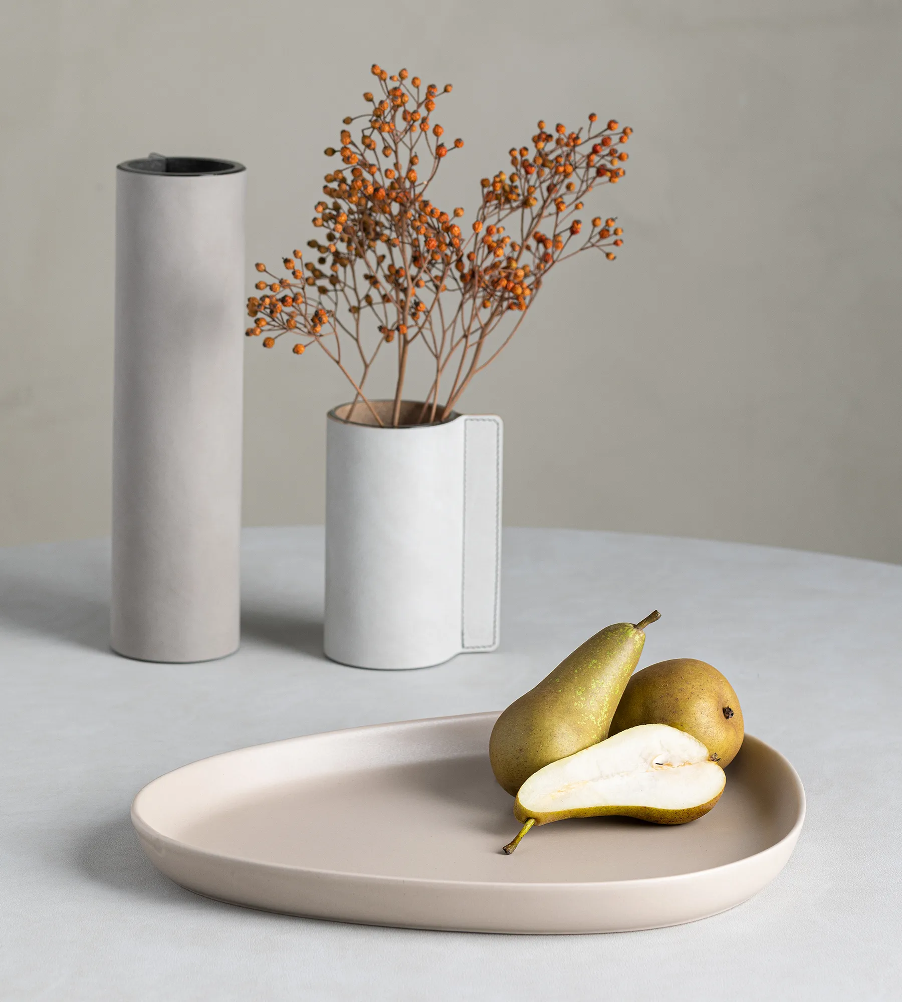 Travessa Curve Stoneware 30x35 cm, Sand LIND DNA