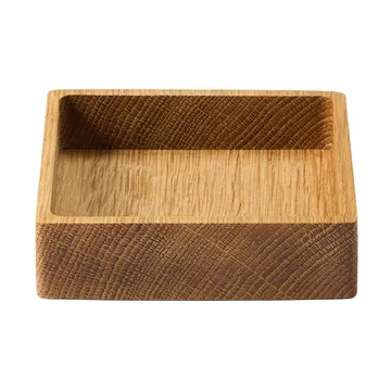 Wood Box armazenamento para porta-copos - Nature-oak, quadrado, S - LIND DNA