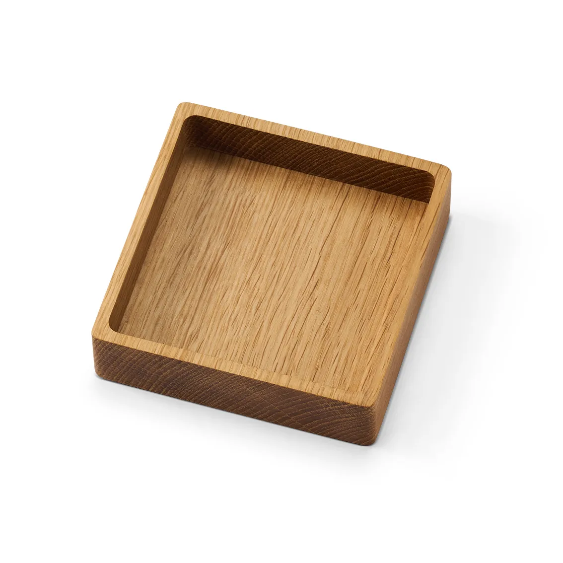 Wood Box armazenamento para porta-copos, Nature-oak, quadrado, S LIND DNA