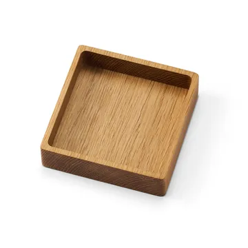 Wood Box armazenamento para porta-copos - Nature-oak, quadrado, S - LIND DNA