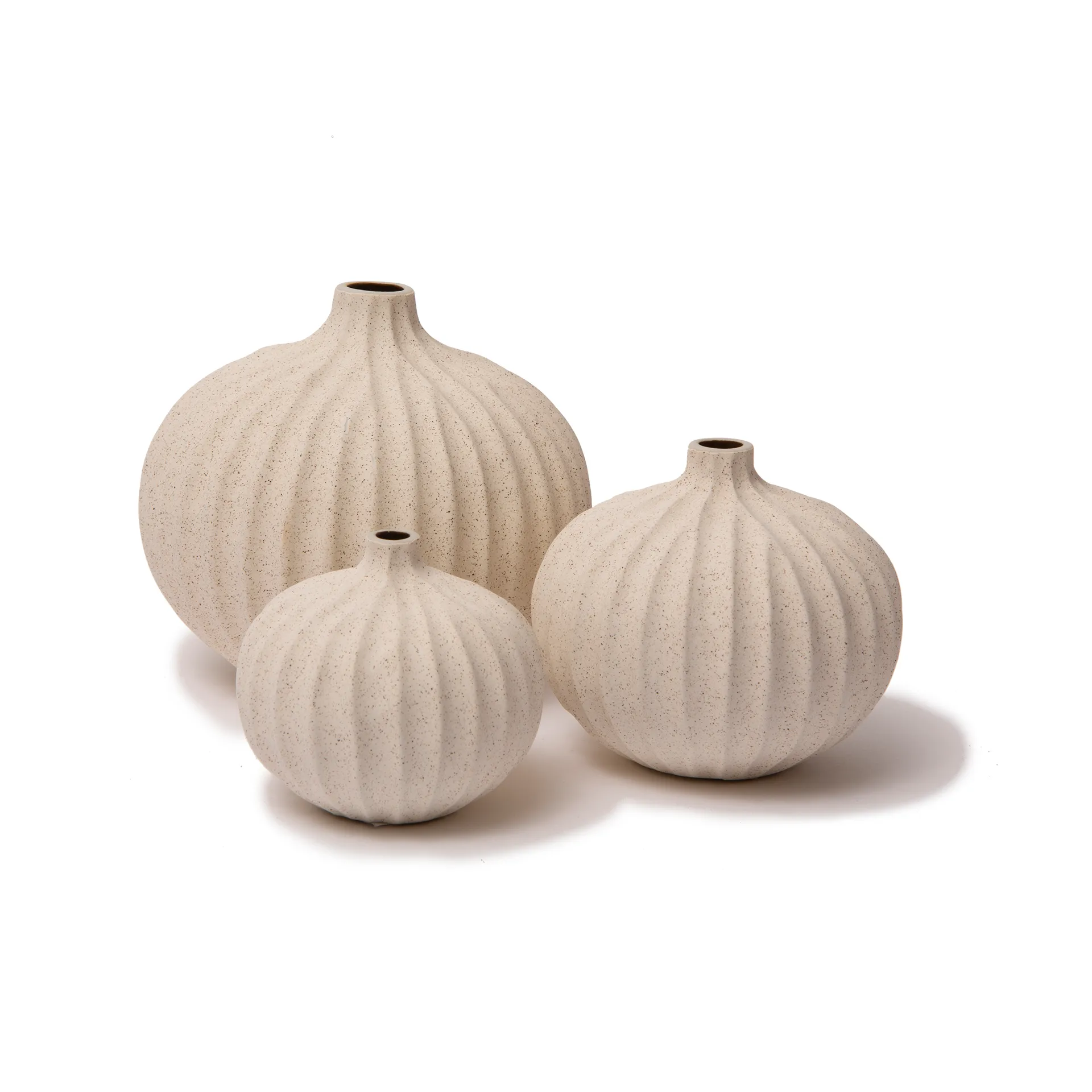 Vaso Bari, Sand white light deep line, M Lindform