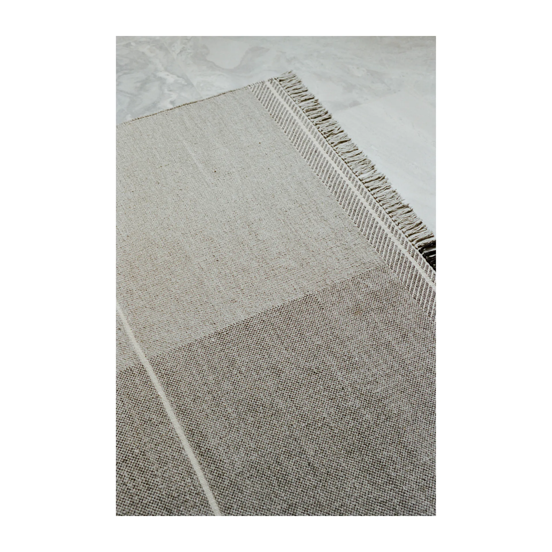 Carpete de lã Mindful Soul 250x350 cm, Stone-beige Linie Design
