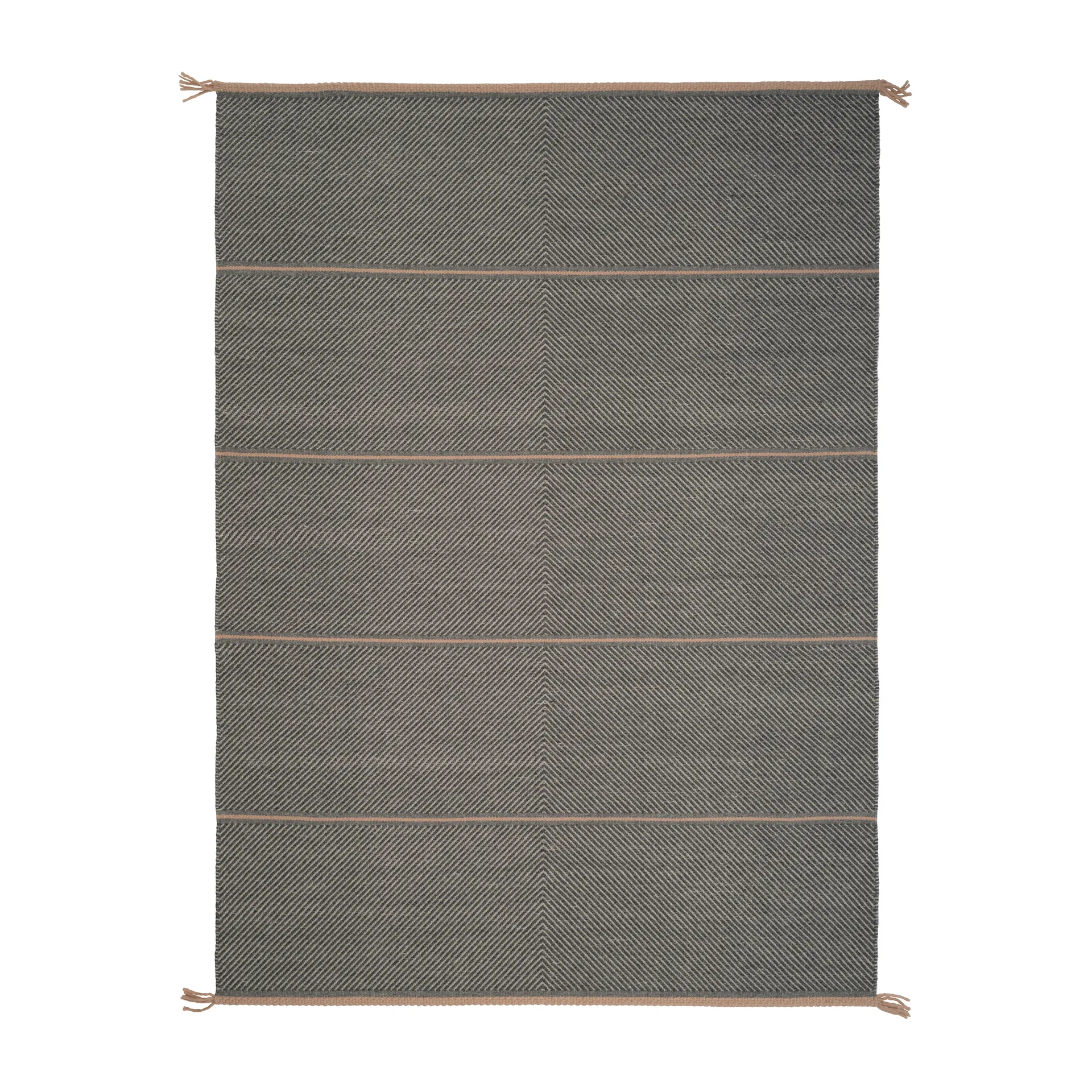 Carpete de lã Vision Walk 250x350 cm, Grey-rose Linie Design