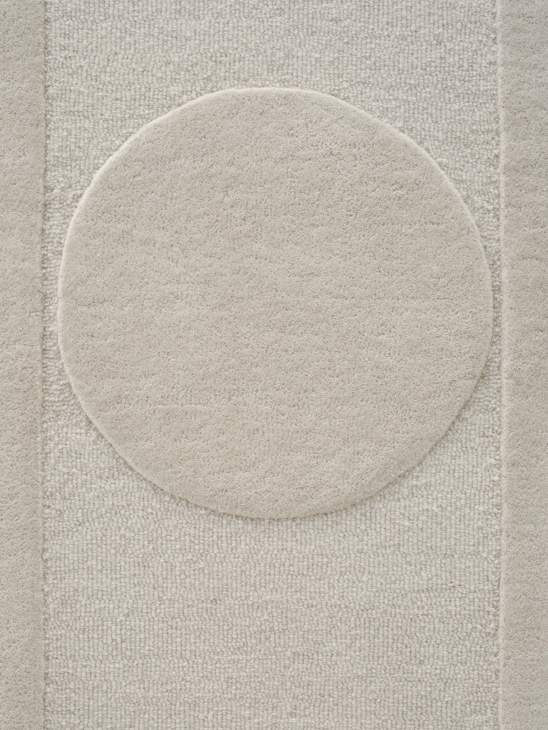 Orb Alliance tapete de lã, Branco. 250x350 cm Linie Design