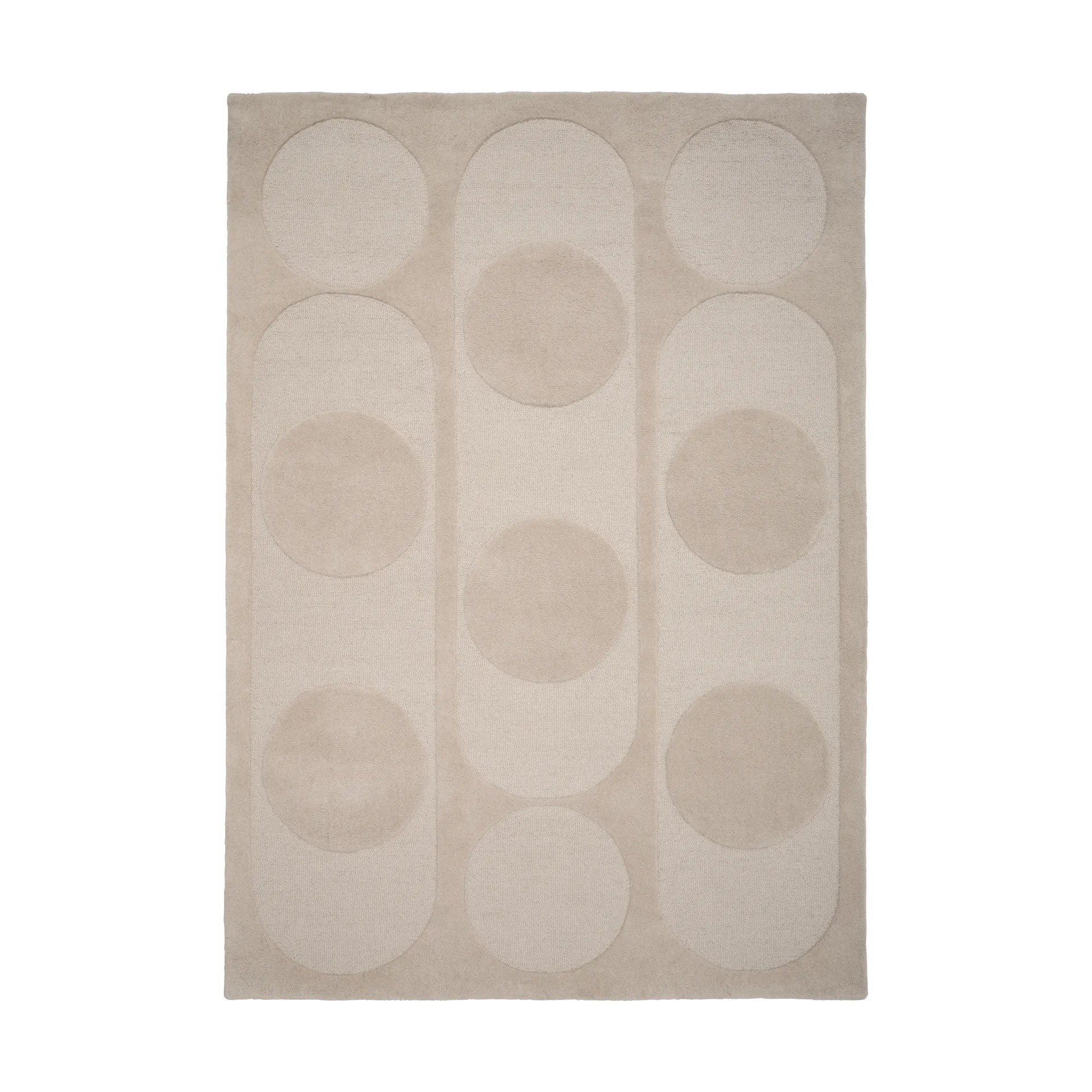 Orb Alliance tapete de lã, Chalk. 250x350 cm Linie Design