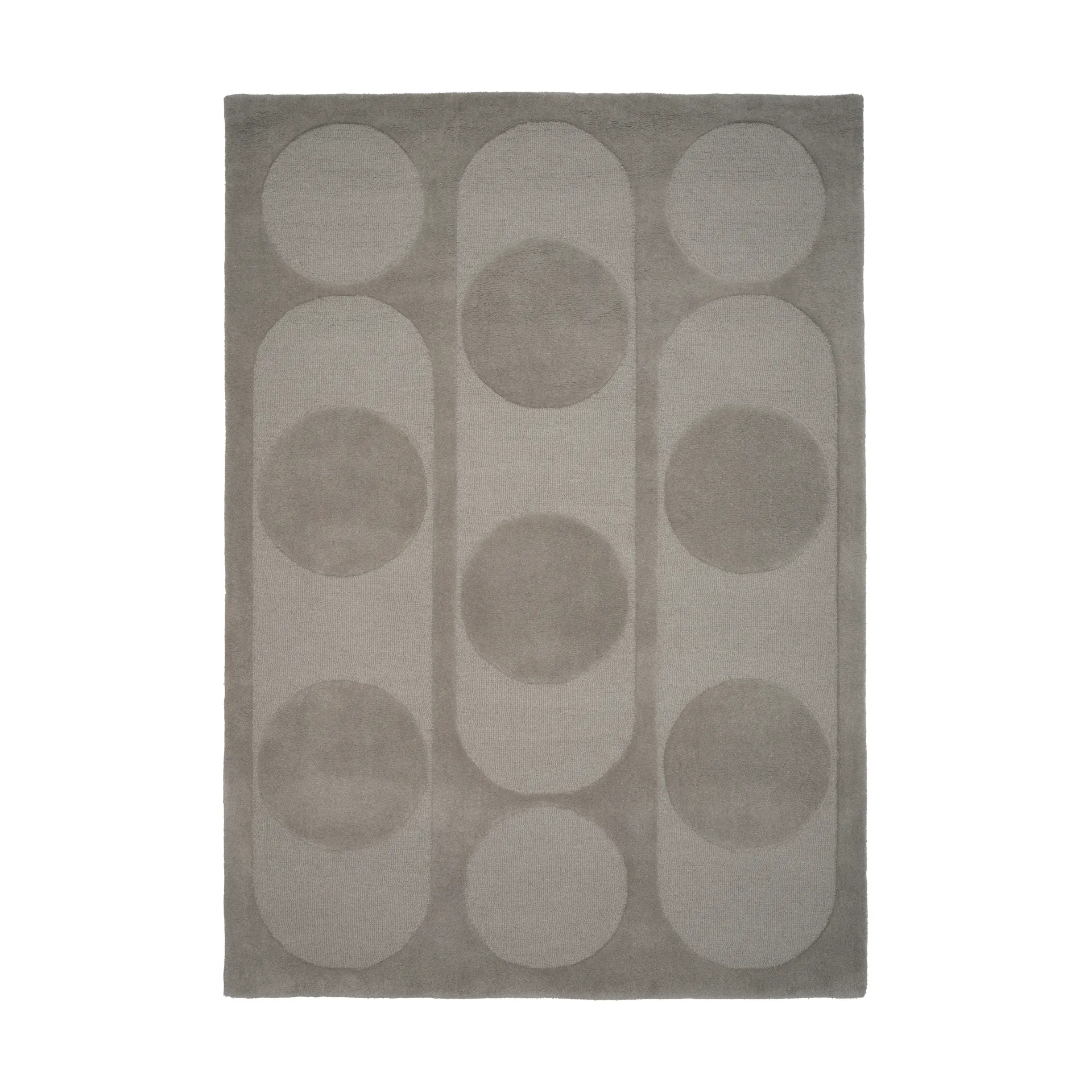 Orb Alliance tapete de lã, Cinza. 140x200 cm Linie Design