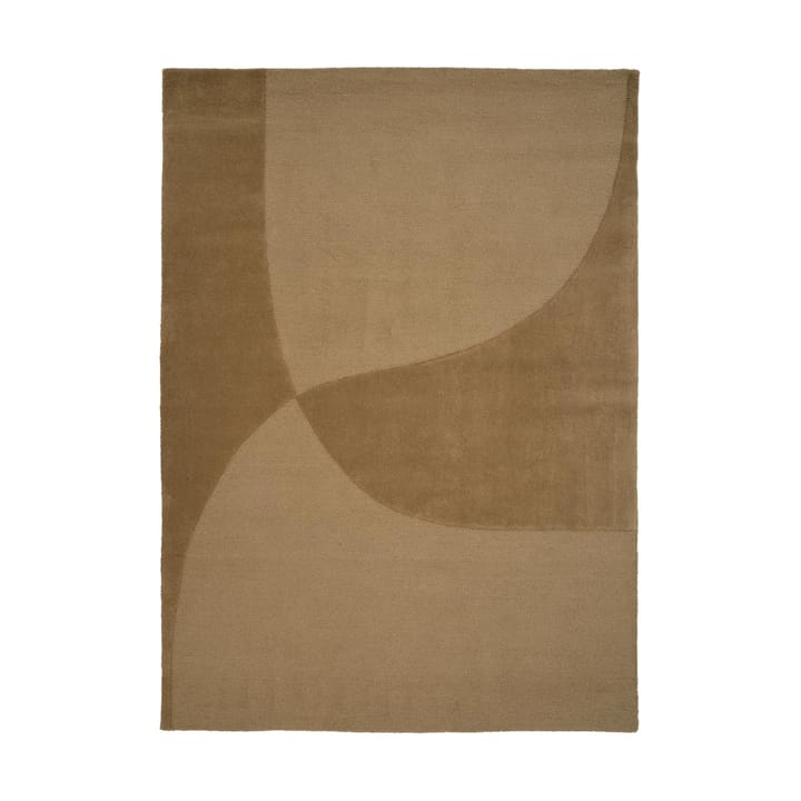 Split Plains tapete - Mostarda, 140x200 cm - Linie Design