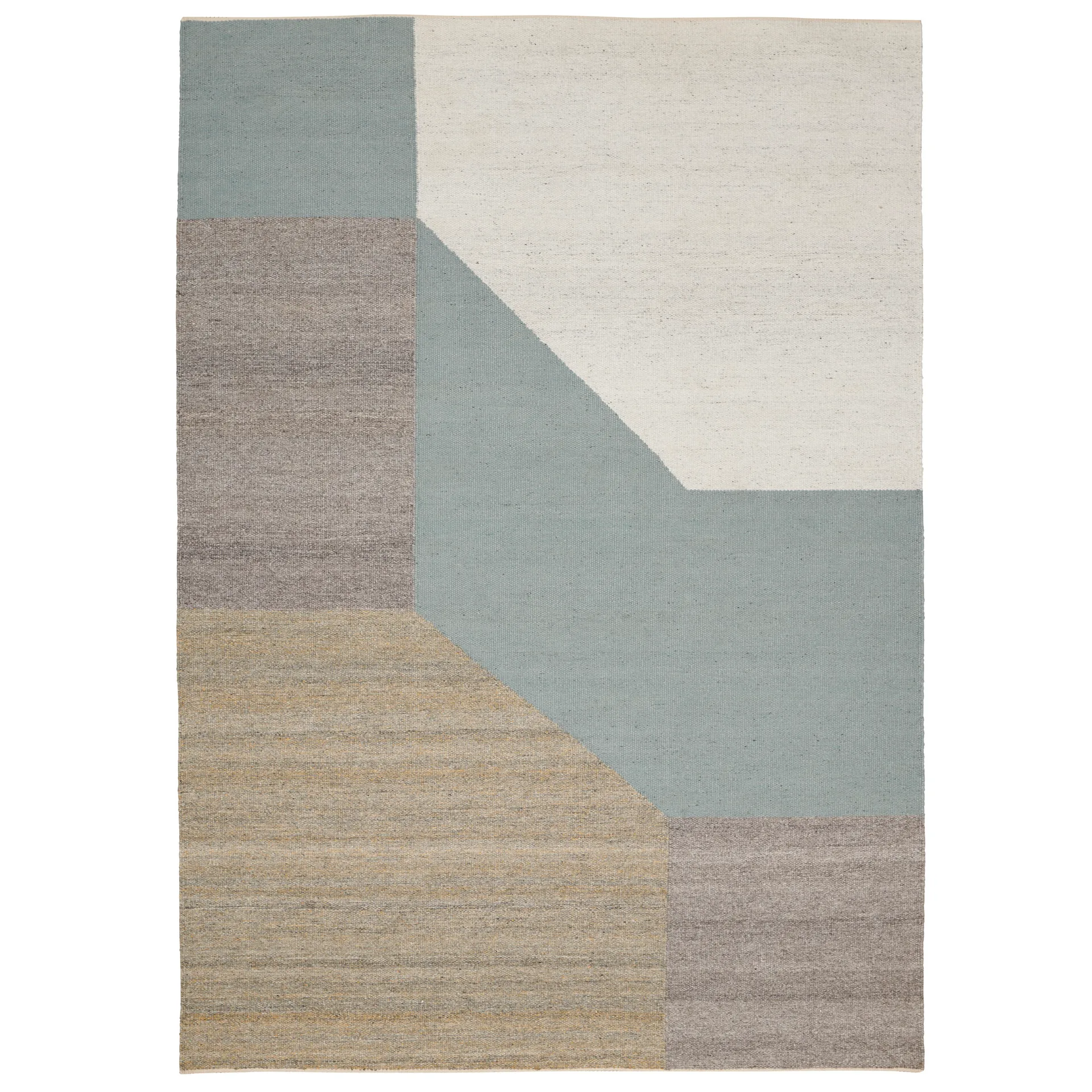 Tapete Blocchi 170x240 cm, aqua Linie Design