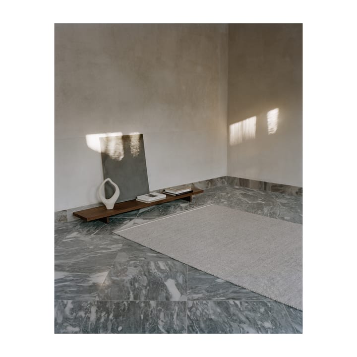 Tapete de lã Dawn Light 170x240 cm, Cinza-branco Linie Design