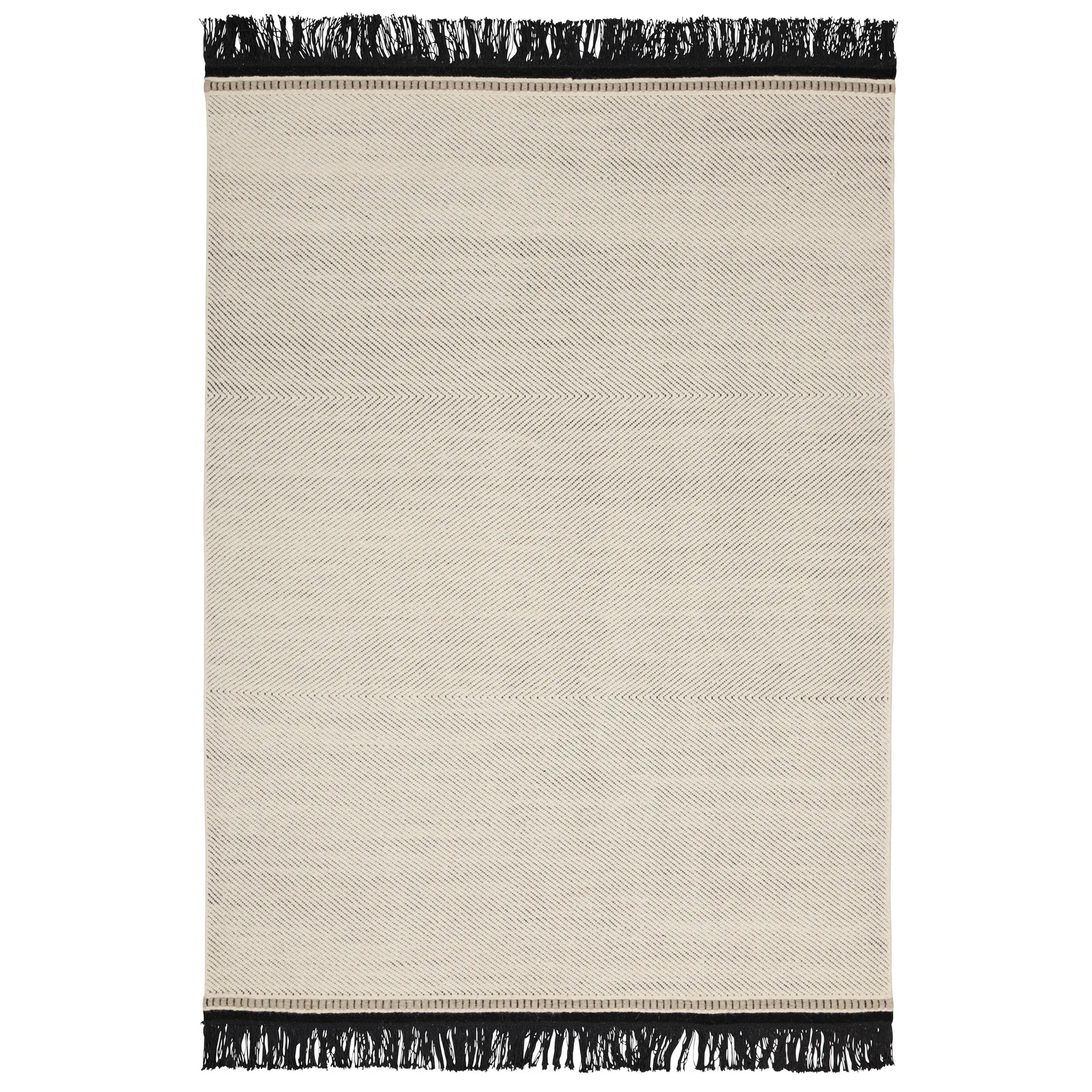 Tapete de lã Fenja 140x200 cm, branco Linie Design