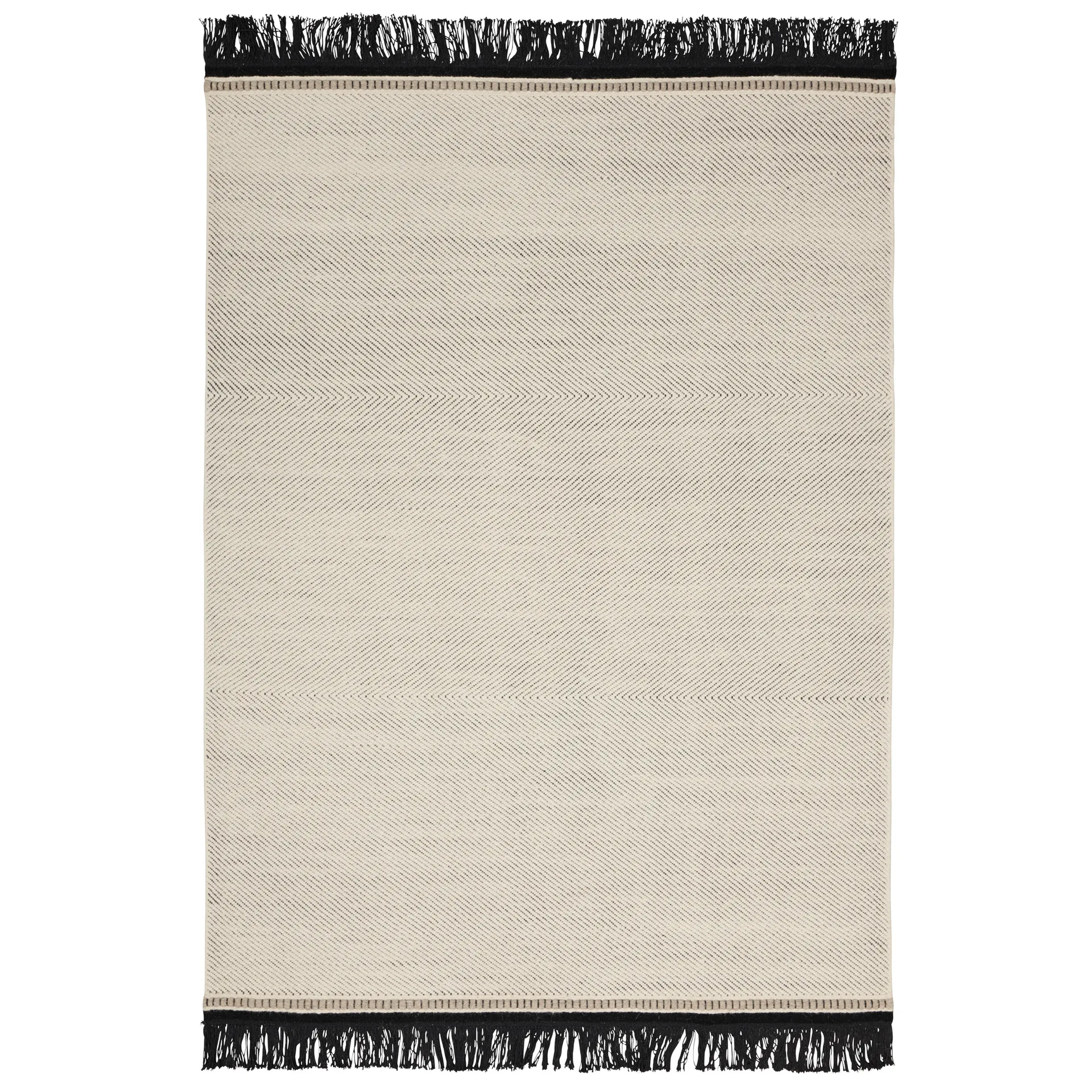 Tapete de lã Fenja 170x240 cm, branco Linie Design