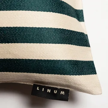Amalfi capa de almofada 35x50 cm - Verde esmeralda intenso - Linum